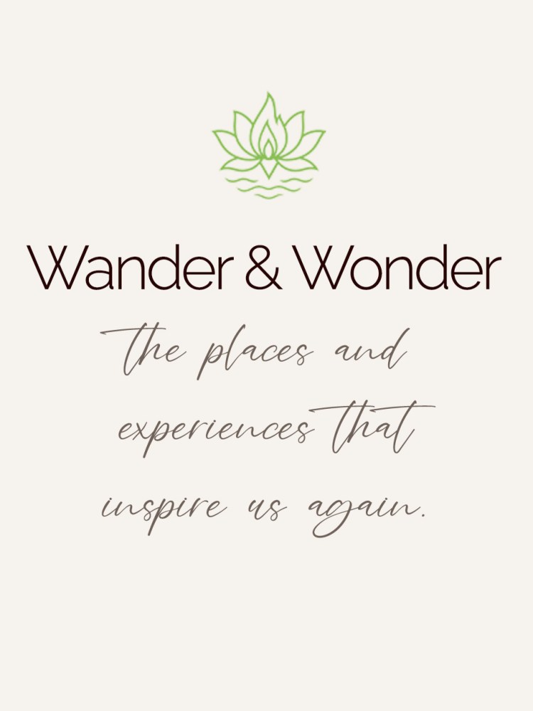 Wander and Wonder link